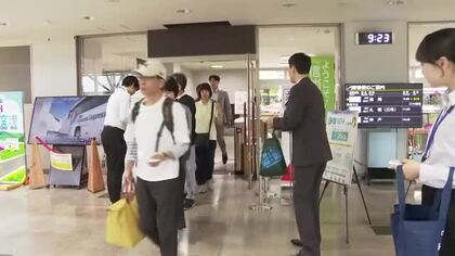 1泊6000円以上で1人200円　6月1日から長野でも「宿泊税」　県が松本空港でPR　5年間で108億円の税収見込む　軽井沢町・白馬村なども独自に実施