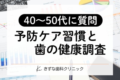 【ミドル世代の歯科受診調査】約4割が「痛い時しか歯科に行かない」──定期検診の有無で虫歯治療経験に差
