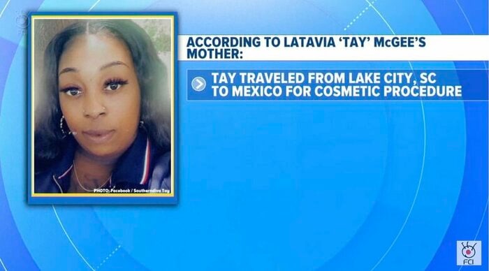 美容整形手術のためメキシコに入り殺害された女性