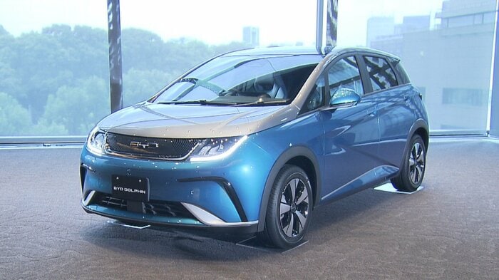 中国BYDのコンパクトEV車