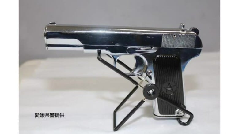 押収したのは旧ソ連のトカレフか　今治で共犯の車内に拳銃と実弾隠し持つ　新たに暴力団幹部を逮捕【愛媛】｜FNNプライムオンライン