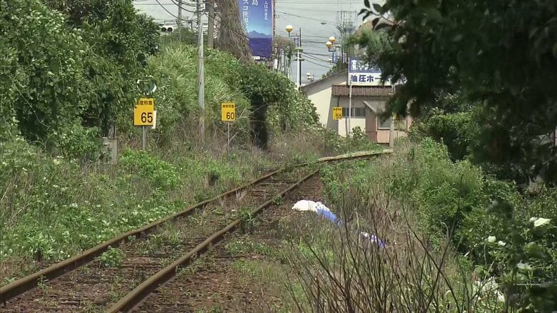 島原鉄道　線路のり面が崩落　全区間で終日運休し、臨時バスで代替輸送　大雨の影響各地で見られる｜FNNプライムオンライン