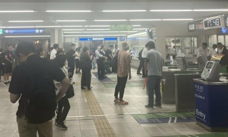 【速報】帰宅ラッシュ直撃　遠鉄電車　全線で運転見合わせ　雷の影響で施設トラブル　｜FNNプライムオンライン