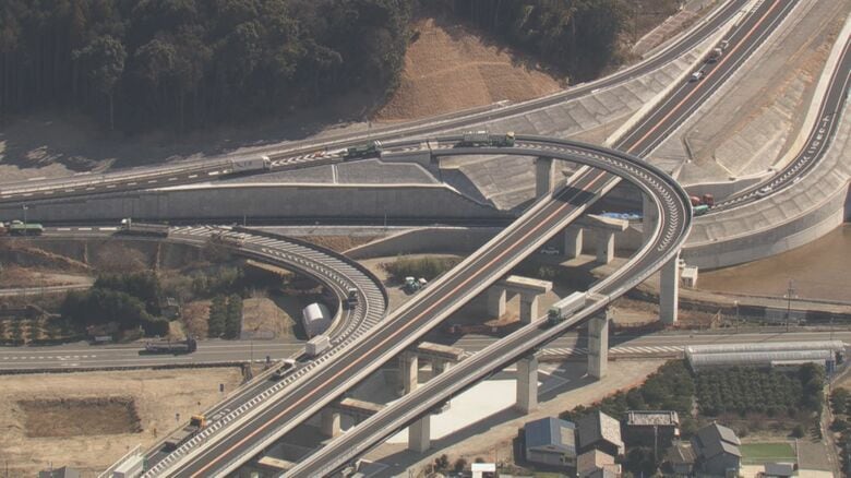 沿線の人々の“悲願”…国道23号『名豊道路』3/8全線開通へ 名古屋から浜松方面の観光や産業界では輸送も便利に｜FNNプライムオンライン