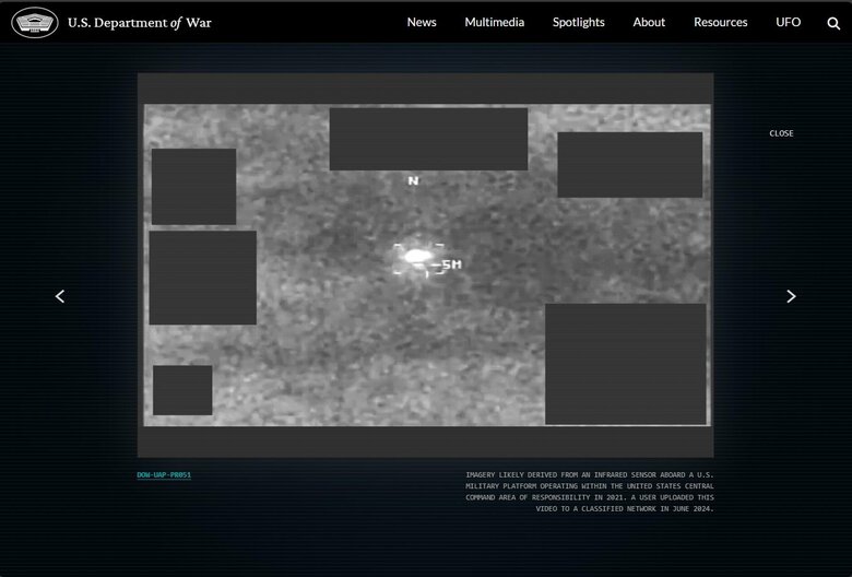 アメリカ国防総省がUFO関連の機密文書を追加公開　「緑の球体」「円盤」など目撃記録、アポロ音声も｜FNNプライムオンライン