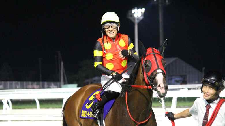 【ホッカイドウ競馬】ブリーダーズゴールドカップは丹内祐次騎乗のレイバックスピンが優勝「直線向いた時にはもう勝てるかなと思いました」｜FNNプライムオンライン