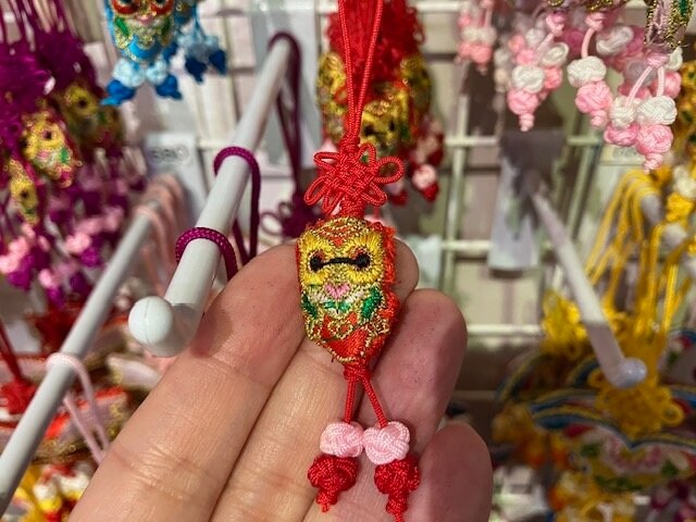 フクロウのストラップ