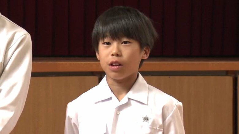 「いいことをすると気持ちがすっきりする」と話す後藤理兵衛さん