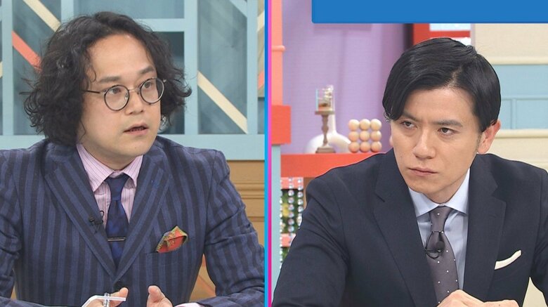 石戸さんと青木キャスター 「旬感LIVEとれたてっ！」より