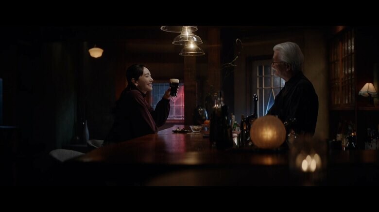 マスターとの思い出を振り返るシーン