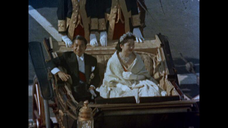 昭和34（1959）年4月 上皇ご夫妻の結婚パレードで使用された儀装馬車2号