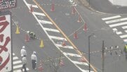 トンネル掘削工事の現場周辺で道路陥没の恐れ　数百mにわたり通行止め　21日夜に「土砂流入」と通報　東京・足立区