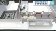 平和学習の新しい展示を検討　原爆資料館東館地下に整備　模型も公開　新展示は３つの部屋に　広島