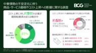 中東情勢の影響を受けた企業の9割が価格転嫁を実施・検討するも、5割がコスト上昇分の半分以下の転嫁にとどまる～BCG調査