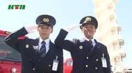  「多くの人を助けたい」消防学校で入校式…18歳から28歳の初任科生60人が消防士を目指す　消火や救助の訓練も