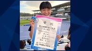 【国スポ】少年女子A３００ｍハードル　鹿児島女子高・楠田ゆうな選手準優勝