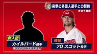 カープ ピレラ選手・Kジョンソン投手が退団 長身バード投手入団へ