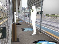 「だまし絵」で“密”を防ぐ品川区の喫煙所が興味深い…どんな効果があったのか聞いた