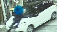 防犯カメラに残った「ボンネットに乗せられ何度も車を叩く警察官」の姿　殺人未遂などの疑いで40歳男を逮捕　「ボンネットに警察官が乗っていることが分かりながら車を走らせたのは事実ですが、殺意はありませんでした」大阪・岸和田の商店街で発生