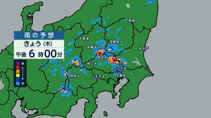 関東平野部でもゲリラ雷雨のおそれ　18時頃がピークに　突風・ひょう・竜巻などにも警戒を