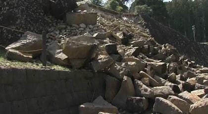 伝統工法×現代技術でよみがえる 仙台城の石垣復旧工事 東日本大震災の経験をいかした工事も