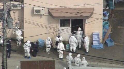 【映像】焼却炉に妻の遺体遺棄か　死んだ動物など処理する施設で捜査　30代市職員を事情聴取　北海道・旭川市