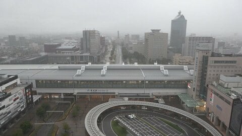 北海道釧路地方で線状降水帯発生　石川・富山でも昼前にかけ激しい雨の恐れ　土砂災害や河川氾濫に厳重警戒