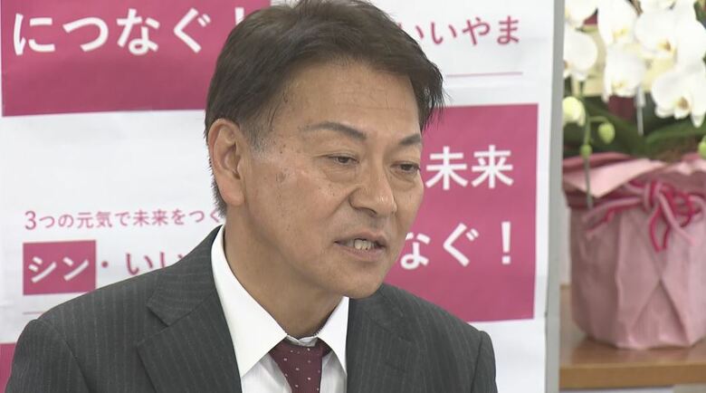 現職と新人の3人が争った飯山市長選　新人の新家智裕さんが初当選　一夜明け「新しい飯山をつくるスタート」　争点の“ホテル建設”は相応の規模が必要としてあらためて推進の意向｜FNNプライムオンライン