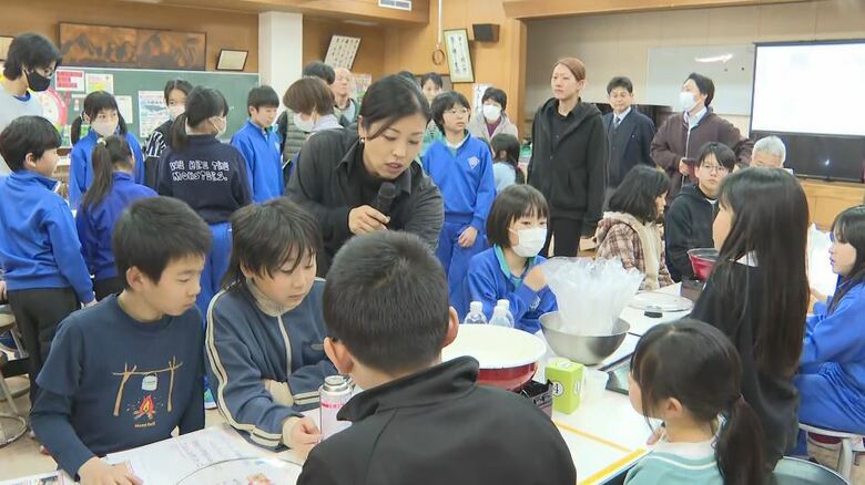 【3.12】東日本大震災の翌日に発生　長野県栄村で最大震度6強　命をどう守る？子どもたちが非常食体験　自分たちができることを考える｜FNNプライムオンライン