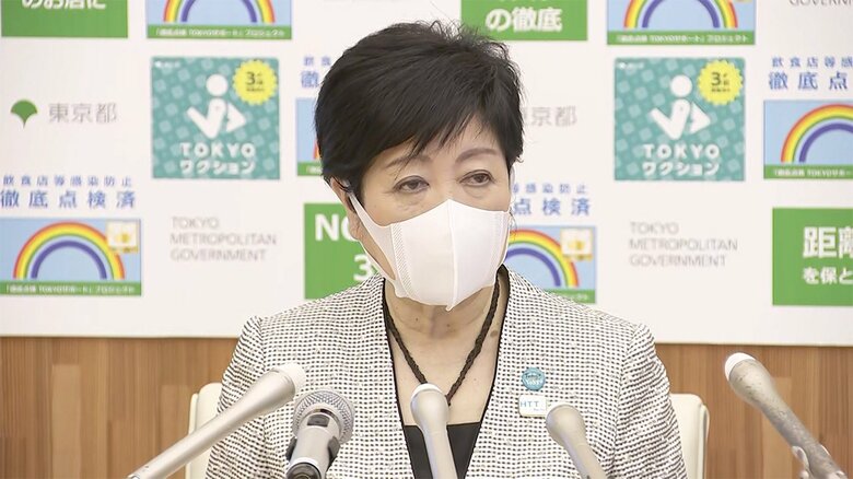 【速報】東京都･コロナ感染者数の平均が5週間ぶりに増加　関係者「ぶり返しつつある」