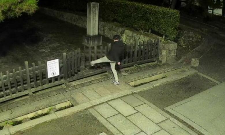 京都・建仁寺の柵や立て看板を”破壊”　３０歳の会社員逮捕　「酒を飲んだ帰り」「覚えていない」｜FNNプライムオンライン