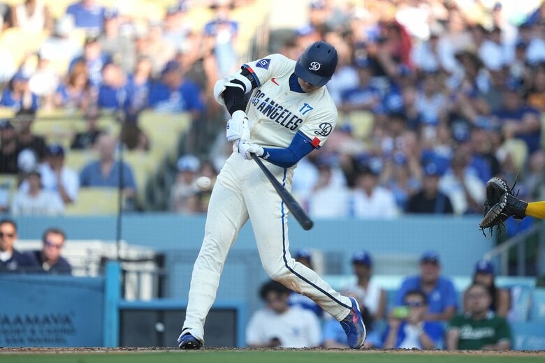 【速報】大谷翔平が第28号ホームラン　第4打席では3ベースヒットも｜FNNプライムオンライン
