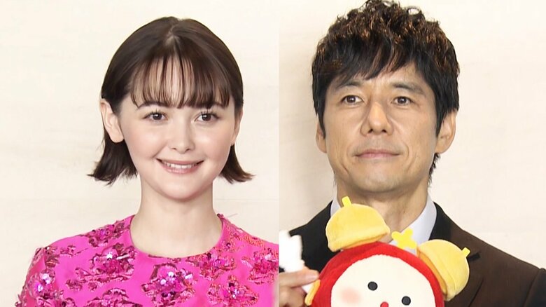「埋もれたくない」玉城ティナの作戦成功？ド派手ピンクのミニ丈ドレスに視線集中…西島秀俊ら男性陣も「人形みたい」と絶賛｜FNNプライムオンライン