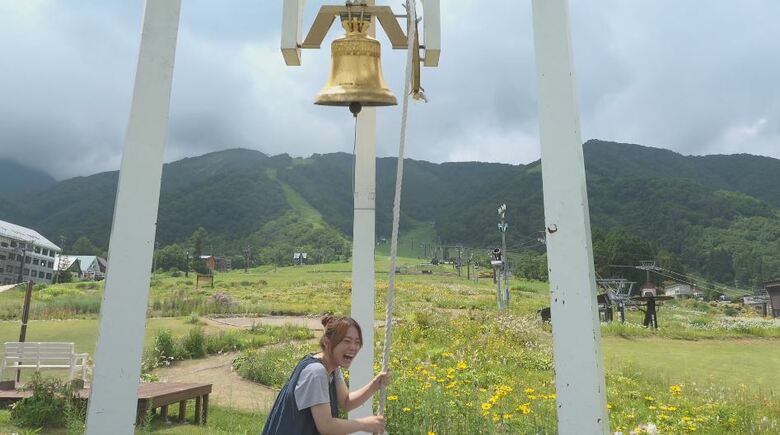 空き時間に「エイブル白馬五竜スキー場」で観光を楽しむ