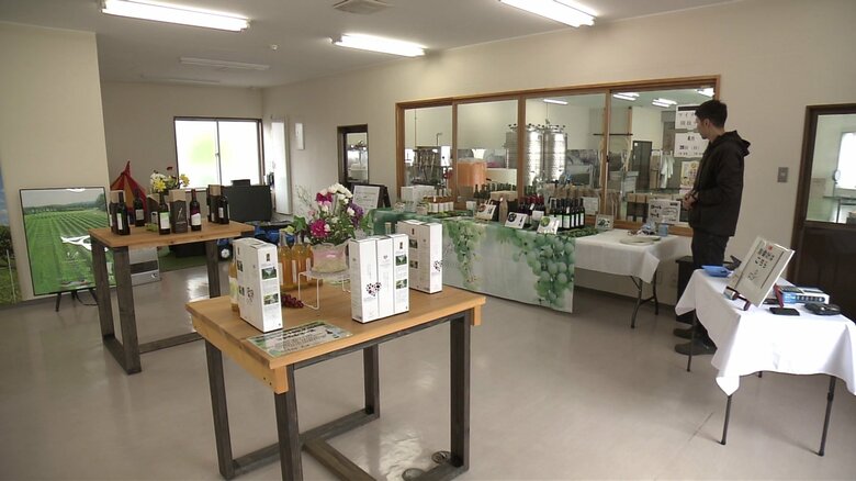 2024年に完成したワイナリー