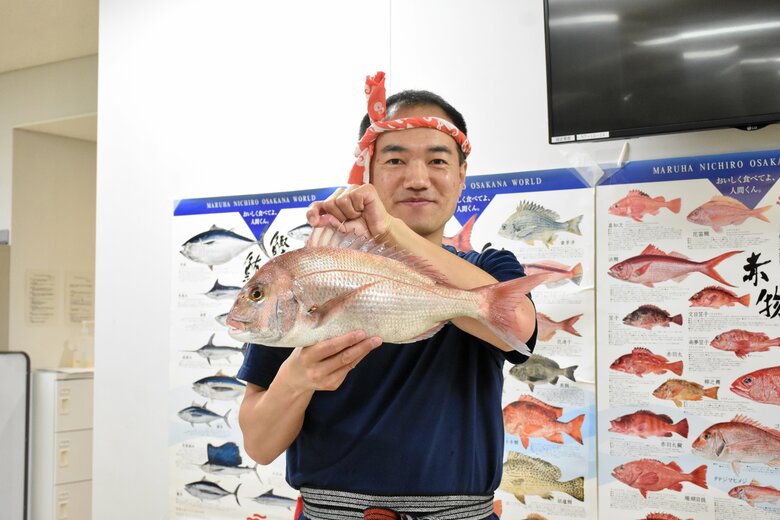 魚食普及推進センターの早武忠利さん