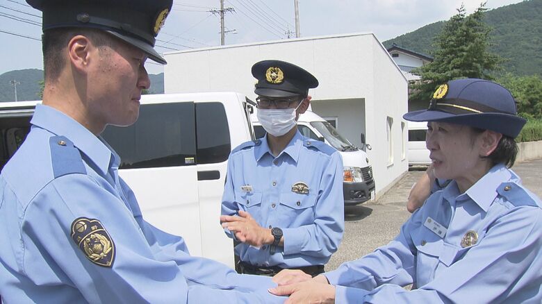 教官一人一人から教え子に言葉を送る