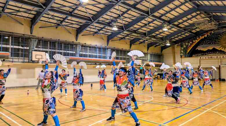 大会直前のチーム練習