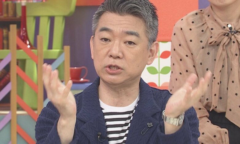 橋下徹氏　関西テレビ「旬感LIVE とれたてっ！」9月18日放送より