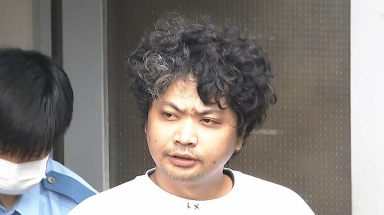 角田翔太容疑者(34)