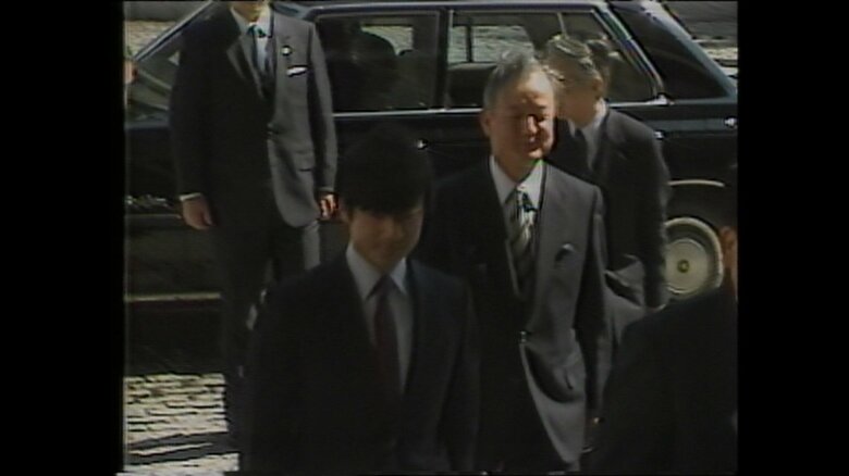 38年前にも警視庁を訪問された　1986年4月