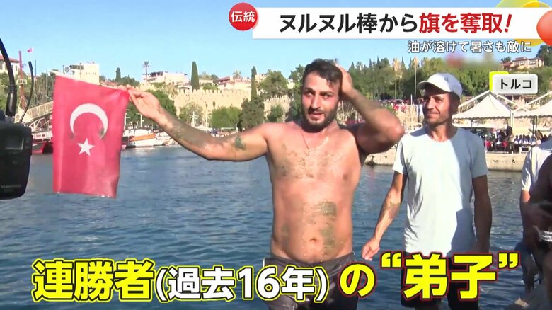 連勝者の弟子（提供：IHA）