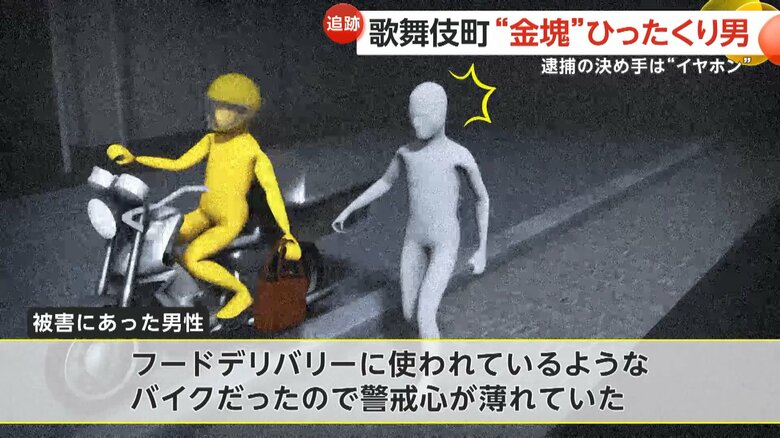 警戒心が薄れていたと語る被害者（イメージ映像）