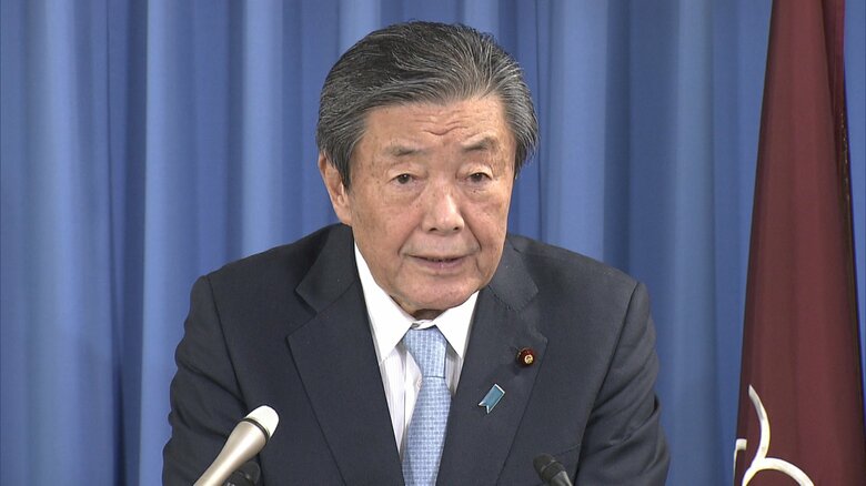 森山裕・自民党総務会長