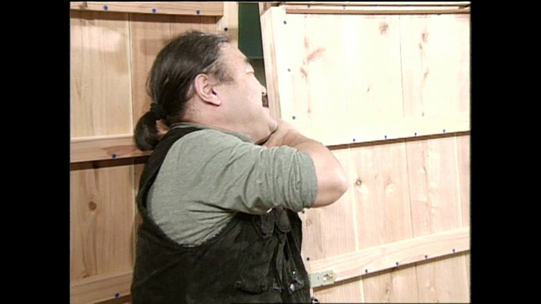 裏木戸の再現実験