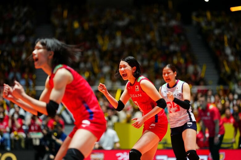 林琴奈　古賀紗理那　西村弥菜美