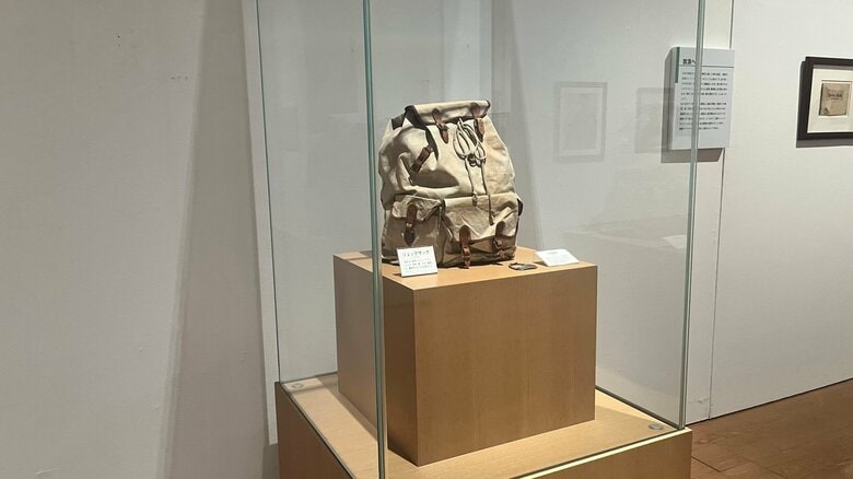 放浪中に使用したリュックサック