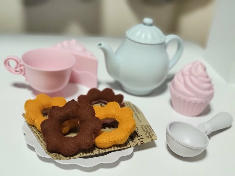 後日、さらに追加されたドーナツセット