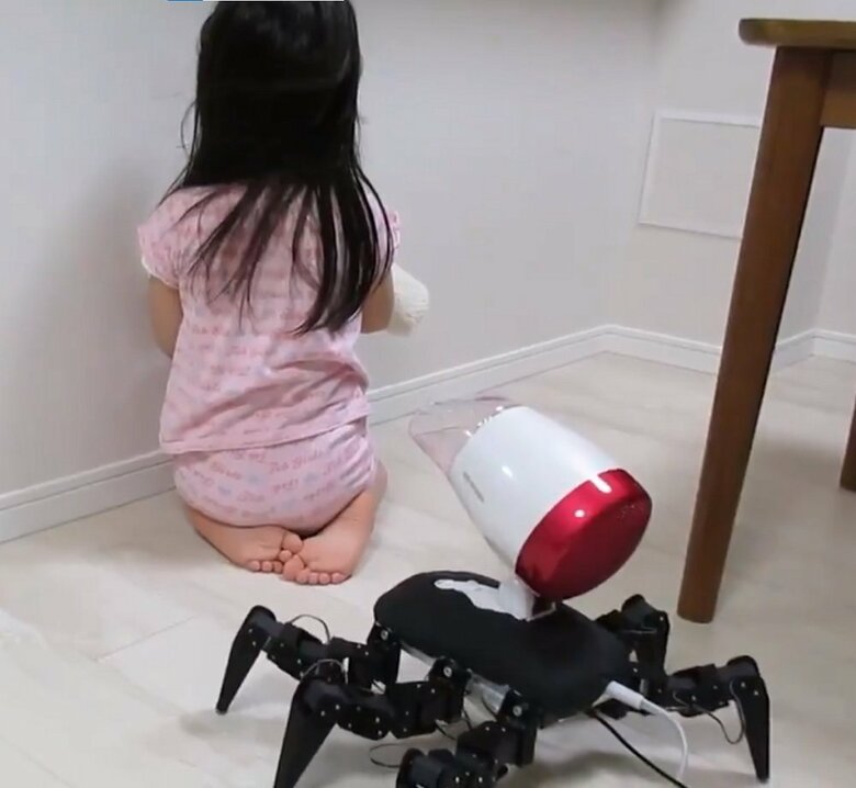 歩くドライヤー