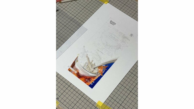 制作途中の様子